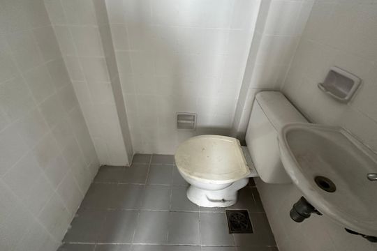 Banheiro de serviço de apartamento à venda com 3 quartos, 113m² em Recreio dos Bandeirantes, Rio de Janeiro
