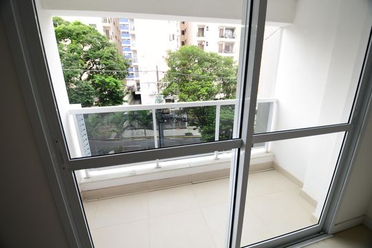 Sala - Sacada de apartamento à venda com 2 quartos, 60m² em Cambuí, Campinas