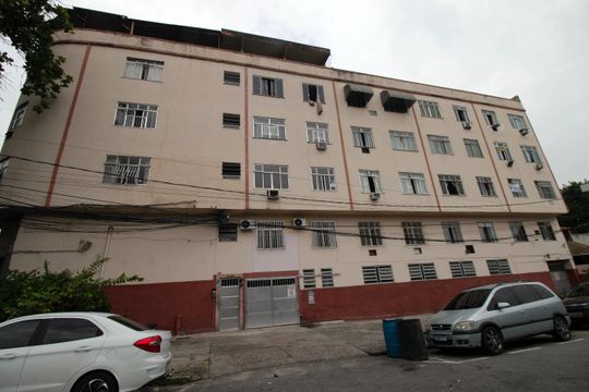 Fachada do Prédio de apartamento para alugar com 2 quartos, 70m² em Cordovil, Rio de Janeiro