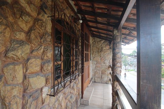 Varanda da sala de casa à venda com 2 quartos, 100m² em Curicica, Rio de Janeiro