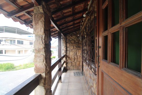 Varanda da sala de casa à venda com 2 quartos, 100m² em Curicica, Rio de Janeiro