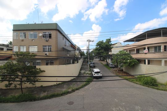 Vista da Varanda da sala de casa à venda com 2 quartos, 100m² em Curicica, Rio de Janeiro