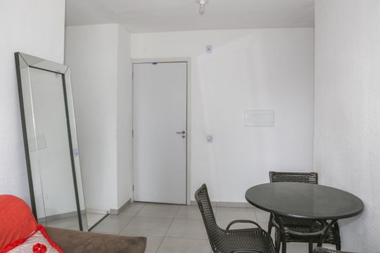 Sala de apartamento à venda com 2 quartos, 44m² em Barra Funda, São Paulo