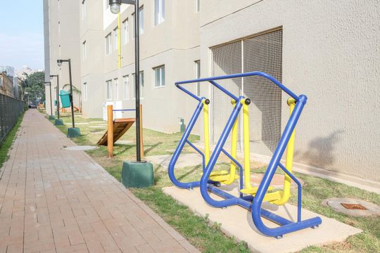 Área comum - Academia de apartamento à venda com 2 quartos, 44m² em Barra Funda, São Paulo