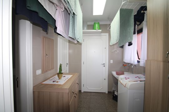 Área de Serviço de apartamento à venda com 3 quartos, 155m² em Santana, São Paulo