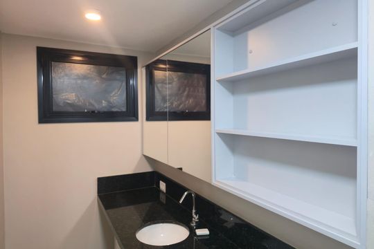 Banheiro Social de apartamento para alugar com 1 quarto, 37m² em Vila Galvão, Guarulhos