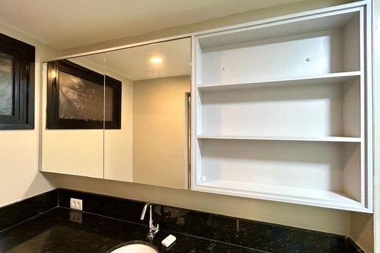 Banheiro de kitnet/studio para alugar com 1 quarto, 37m² em Vila Galvão, Guarulhos