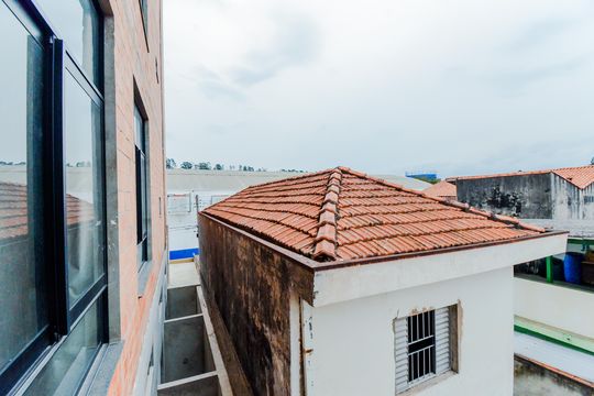 Vista da Sala de kitnet/studio para alugar com 1 quarto, 34m² em Vila Galvão, Guarulhos