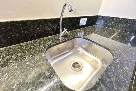 Cozinha de kitnet/studio para alugar com 1 quarto, 34m² em Vila Galvão, Guarulhos