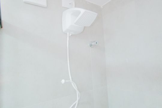 Banheiro de kitnet/studio para alugar com 1 quarto, 34m² em Vila Galvão, Guarulhos