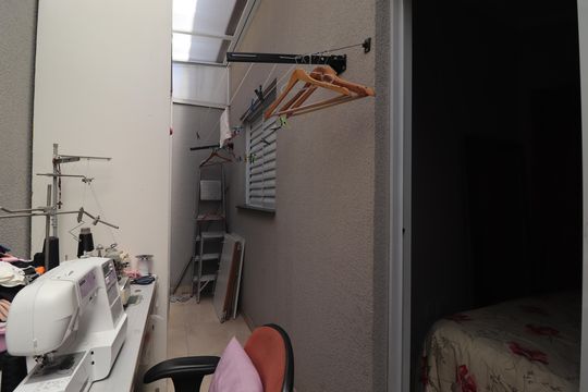 Varanda Quarto 1 de apartamento à venda com 2 quartos, 47m² em Parque Erasmo Assunção, Santo André