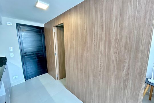 Cozinha de kitnet/studio para alugar com 1 quarto, 34m² em Vila Galvão, Guarulhos