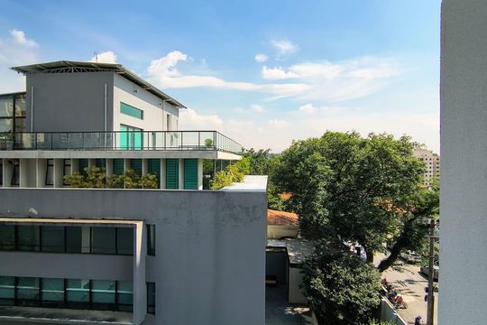Vista da varanda de apartamento à venda com 3 quartos, 70m² em Caxingui, São Paulo