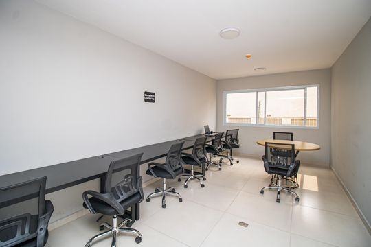 Área comum - Espaço Trabalho de apartamento à venda com 1 quarto, 24m² em Vila Mazzei, São Paulo