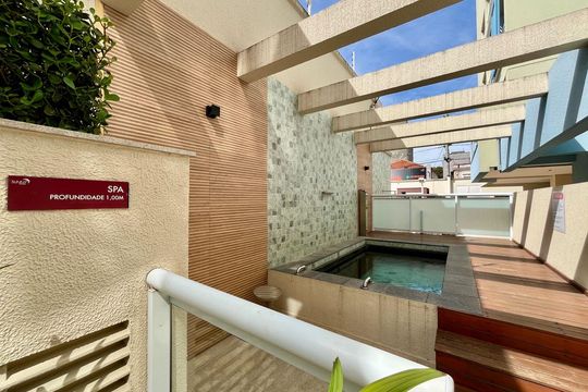 Área comum - Spa de apartamento à venda com 1 quarto, 124m² em Centro, Campinas