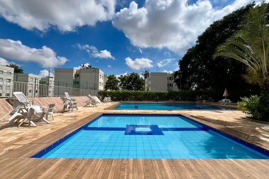 Área comum - Piscina de apartamento à venda com 2 quartos, 55m² em Jardim Miranda, Campinas