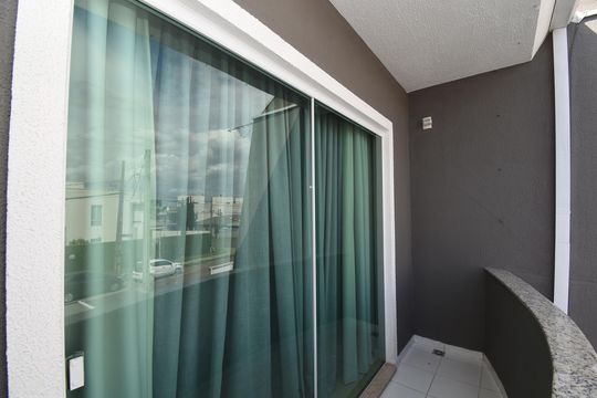 Sacada da Suíte 1 de casa para alugar com 3 quartos, 190m² em Santa Felicidade, Curitiba