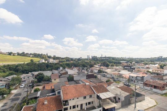 Vista do Terraço de apartamento à venda com 1 quarto, 28m² em Santa Quiteria, Curitiba