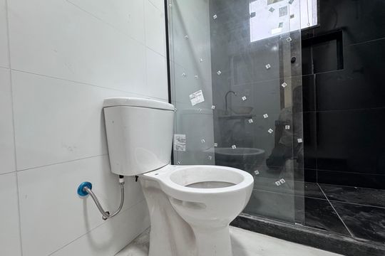 Suíte 3 - Banheiro de casa de condomínio à venda com 4 quartos, 410m² em Recreio dos Bandeirantes, Rio de Janeiro