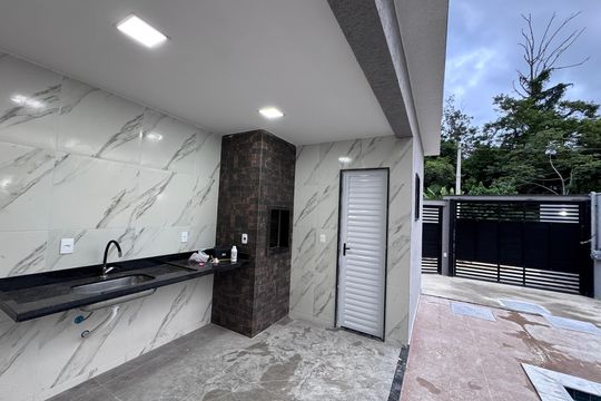 Área externa de casa de condomínio à venda com 4 quartos, 410m² em Recreio dos Bandeirantes, Rio de Janeiro