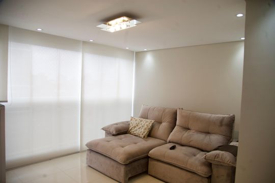 Sala de apartamento à venda com 1 quarto, 80m² em Campo Belo, São Paulo