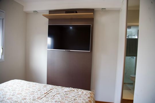 Quarto 1 de apartamento à venda com 1 quarto, 80m² em Campo Belo, São Paulo