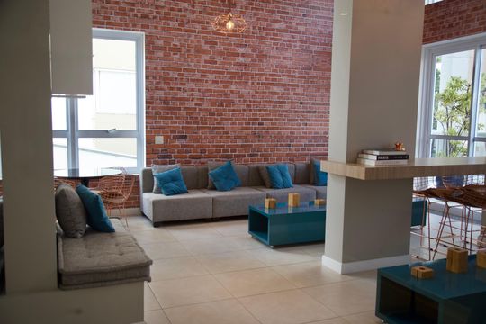 Área comum de apartamento à venda com 1 quarto, 80m² em Campo Belo, São Paulo