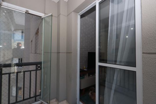 Varanda de apartamento à venda com 2 quartos, 51m² em Vila Bela, São Paulo