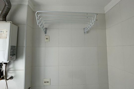 Área de serviço de apartamento para alugar com 3 quartos, 87m² em Vila Progresso, Campinas