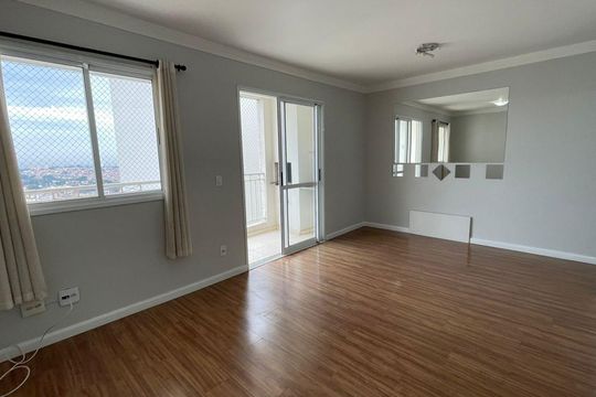 Sala de apartamento para alugar com 3 quartos, 87m² em Vila Progresso, Campinas