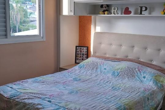 Quarto de apartamento à venda com 2 quartos, 90m² em Vila Apiai, Santo André