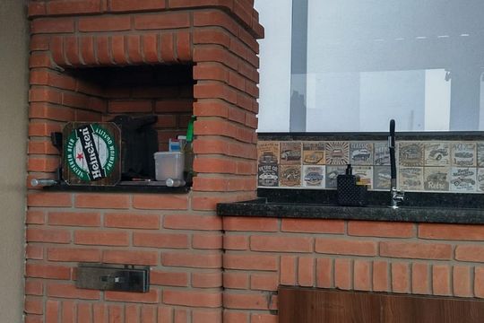 Churrasqueira de apartamento à venda com 2 quartos, 90m² em Vila Apiai, Santo André