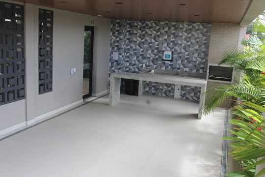 Área comum - Churrasqueira de apartamento à venda com 2 quartos, 58m² em Setor Central, Goiânia