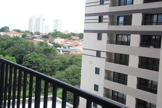 Vista da Sacada de apartamento à venda com 2 quartos, 58m² em Setor Central, Goiânia