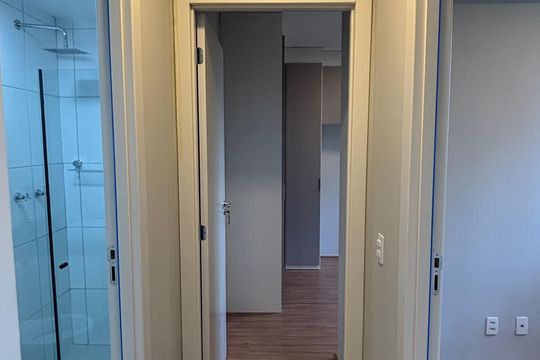 Corredor de apartamento para alugar com 2 quartos, 42m² em Jardim, Santo André