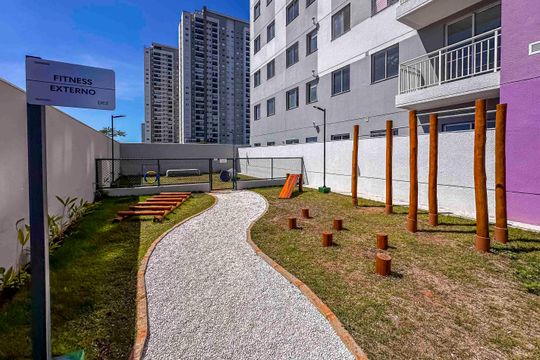 Fitness Externo de apartamento para alugar com 2 quartos, 42m² em Jardim, Santo André