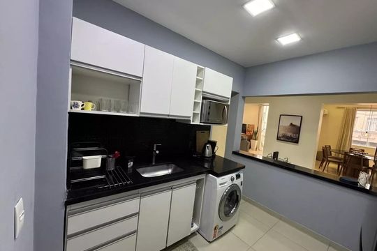 Cozinha de apartamento à venda com 3 quartos, 152m² em Copacabana, Rio de Janeiro