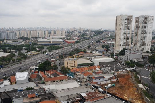 Vista da Sacada de apartamento à venda com 2 quartos, 75m² em Vila Augusta, Guarulhos