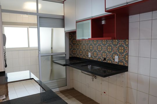 Cozinha - Armários de apartamento à venda com 2 quartos, 75m² em Vila Augusta, Guarulhos