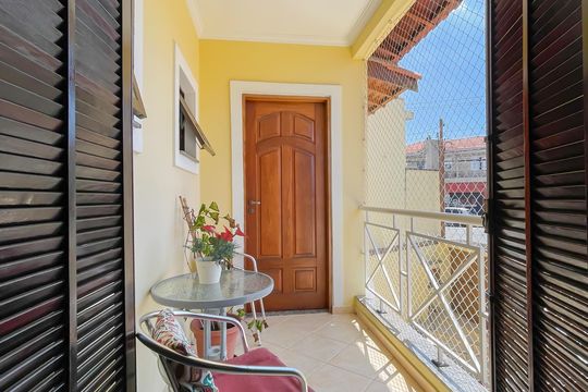 Sacada da Suíte 2 de casa à venda com 4 quartos, 184m² em Bela Vista, Osasco
