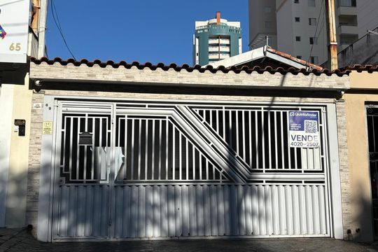 Fachada de casa à venda com 2 quartos, 140m² em Centro, São Bernardo do Campo