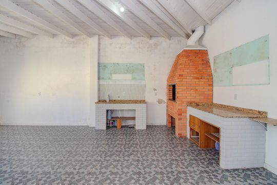 Área de Serviço/ Espaço Gourmet de casa de condomínio à venda com 3 quartos, 212m² em Cristo Rei, Porto Alegre