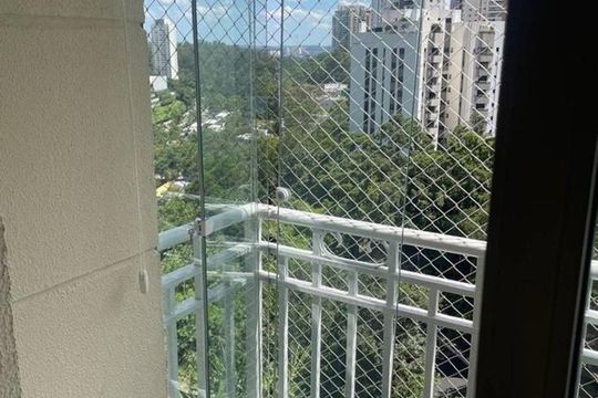 Varanda de apartamento à venda com 2 quartos, 56m² em Panamby, São Paulo