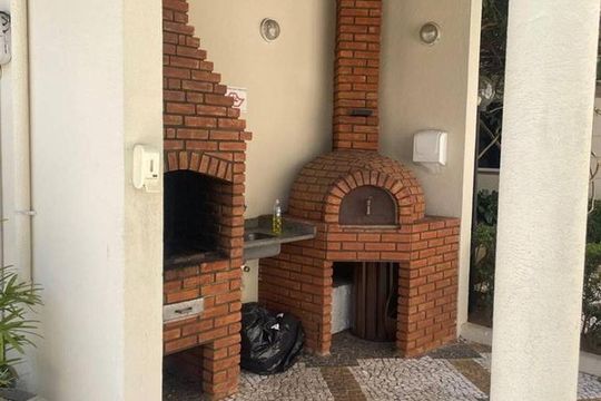 Área comum de apartamento à venda com 2 quartos, 56m² em Panamby, São Paulo
