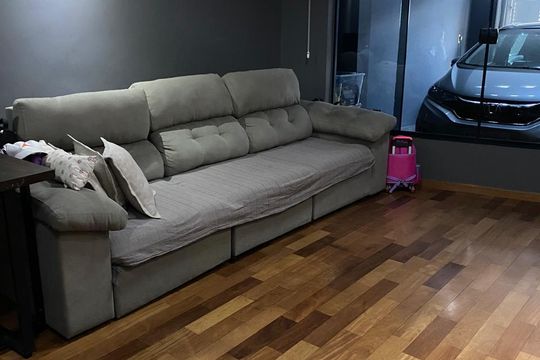 Sala de casa à venda com 2 quartos, 139m² em Vila Eldizia, Santo André