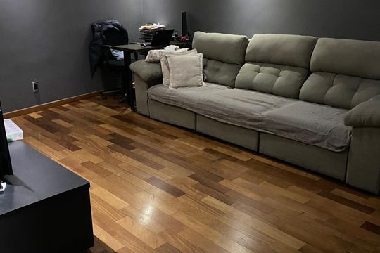 Sala de casa à venda com 2 quartos, 139m² em Vila Eldizia, Santo André