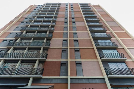 Fachada do prédio de kitnet/studio à venda com 1 quarto, 37m² em Santana, São Paulo