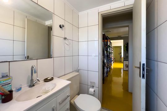 Banheiro de apartamento para alugar com 2 quartos, 60m² em Chácara Inglesa, São Paulo