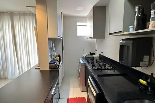 Cozinha de apartamento para alugar com 2 quartos, 100m² em Setor Bueno, Goiânia
