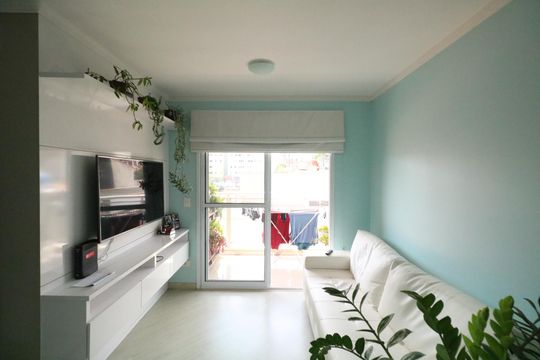 Sala de apartamento à venda com 2 quartos, 53m² em Centro, Diadema